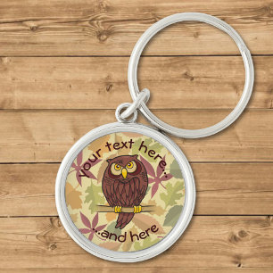 Porte-clés Dessin animé de hibou