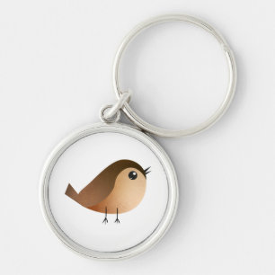 Porte-clés Dessin animé d'oiseau moineau