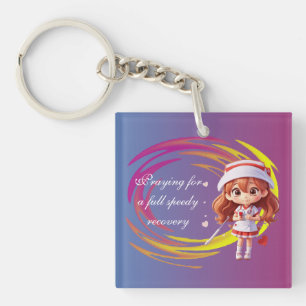 Porte-clés dessin animé infirmière mignonne – Cade