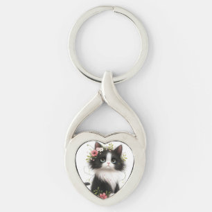 Porte-clés Dessin de chat