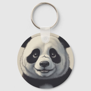Porte-clés Dessin de Panda