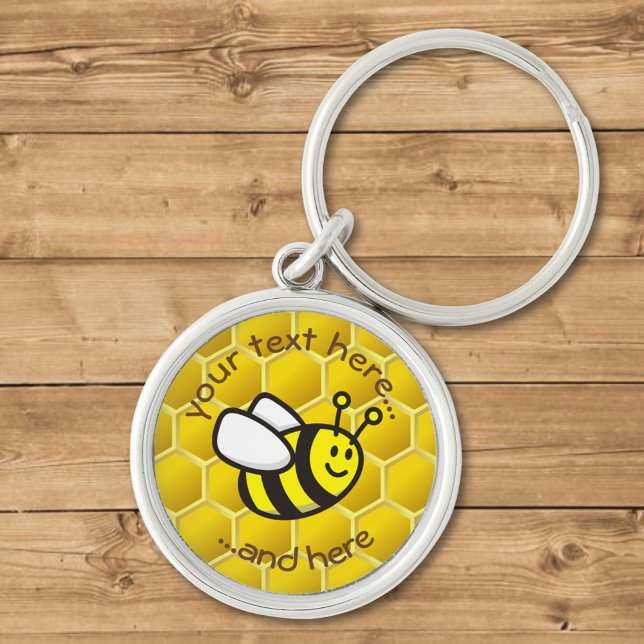Porte-clés Dessin sur les abeilles (Créateur téléchargé)