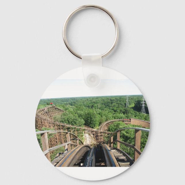 Porte-clés Dessous de verre à rouleaux de bête à Kings Island (Recto)