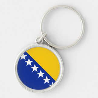 Porte-clés Dessous de verre du drapeau de BiH