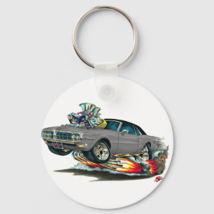 Porte-clés Dessus 1967-68 Gris-Noir de Firebird
