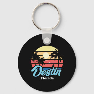 Porte-clés Destin Floride Plage Surfeur Surf Souvenir Rétro