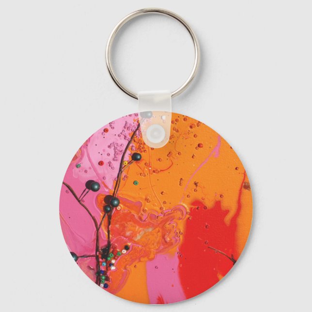 Porte-clés "Détail de l'arbre du bleuet" (Recto)