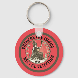 Porte-clés Détecteur de métaux 21e anniversaire