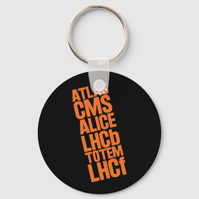 Porte-clés Détecteurs LHC (Recto)