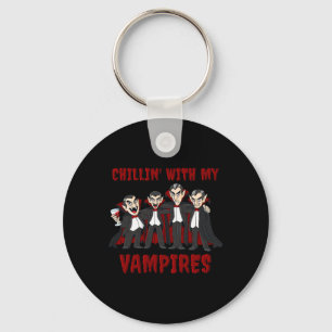 Porte-clés Détente avec mes vampires Halloween garçons filles