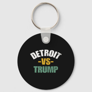 Porte-clés Détroit Contre Trump Élection Anti-Trump 2024 Vote