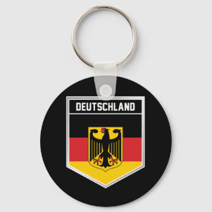 Porte-clés Deutschland/Allemagne - Bouclier indicateur