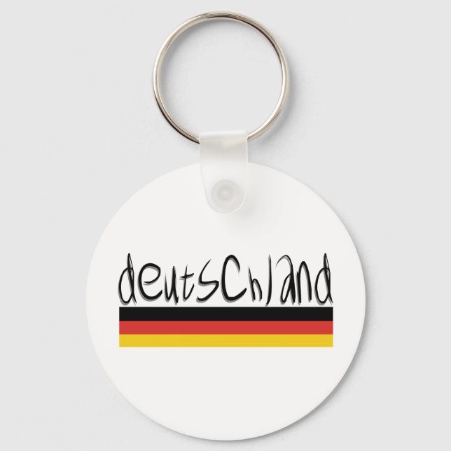 Porte-clés Deutschland Design! (Recto)
