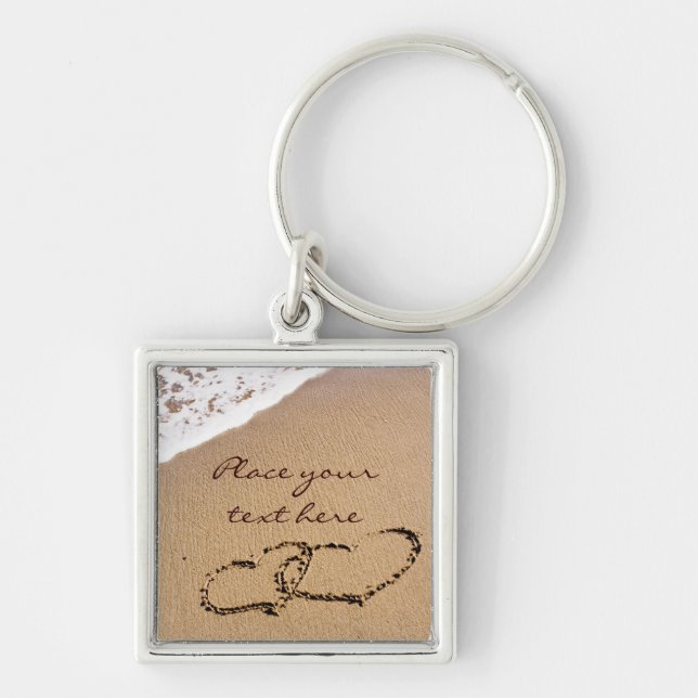 Porte-clés Deux Hearts (Devant)