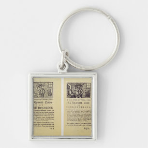 Porte-clés Deux pages de 'La Grande Colere de Pere