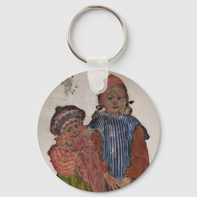 Porte-clés Deux Petites Soeurs 1906 (Recto)