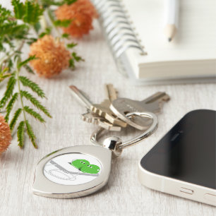 Porte-clés Deux Pois Dans Un Pois