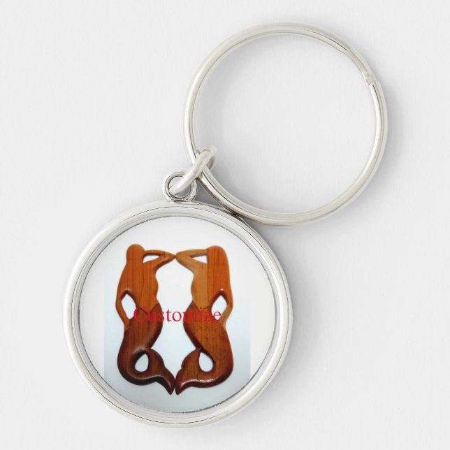 Porte-clés Deux sirènes Thunder_Cove (Devant)