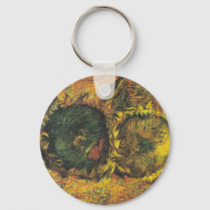 Porte-clés Deux tournesols coupés par Vincent van Gogh