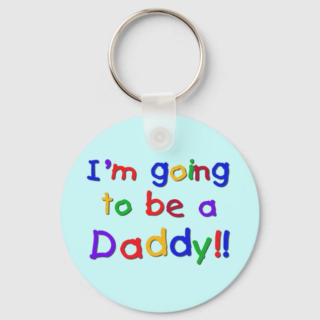 Porte-clés Devenir papa-Primaire (Recto)