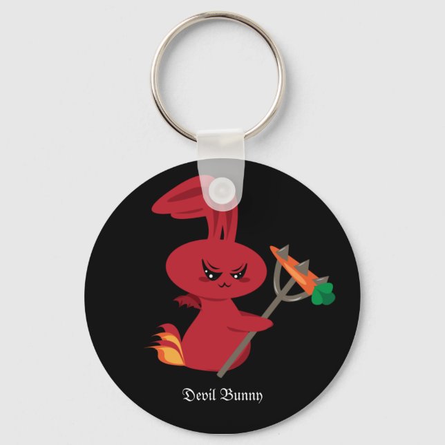 Porte-clés Devil Bunny (Recto)