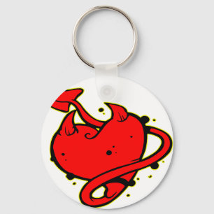 Porte-clés Devil Heart Tattoo