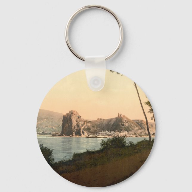 Porte-clés Devin et le Danube, Slovaquie (Recto)