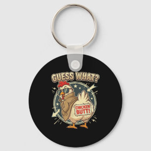 Porte-clés Devine quoi cul de poulet