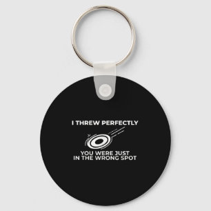 Porte-clés Devis Graphique Funny Disk Golf Pour Flying Disk S