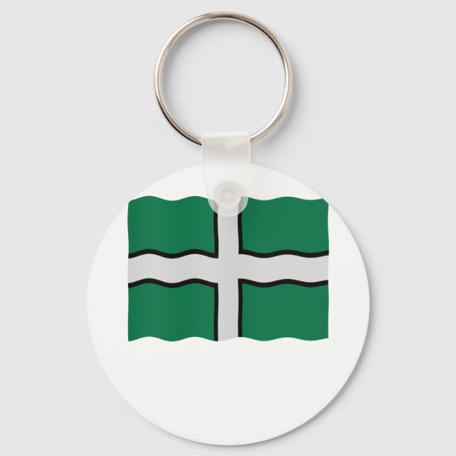 Porte-clés Devon flag (Recto)
