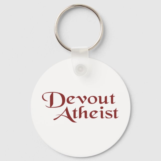 Porte-clés Devout Atheist (Recto)