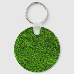 Porte-clés d'herbe verte