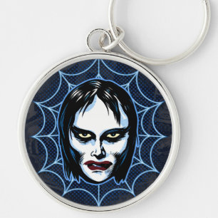 Porte-clés d'horreur Masque de Monstre Fille Vampi