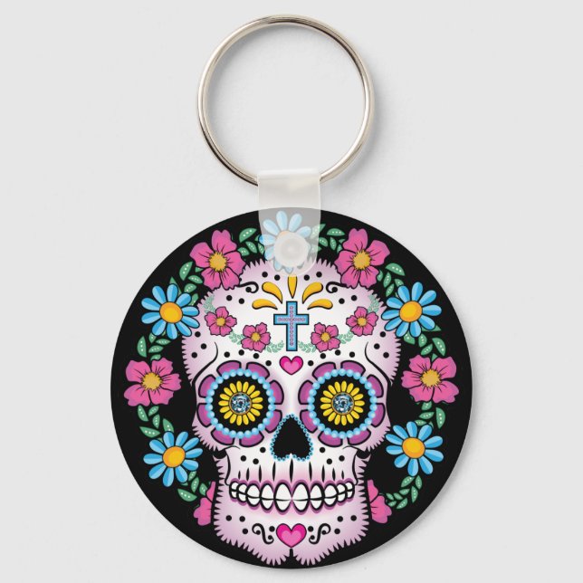 Porte-clés Dia de los Muertos (Recto)