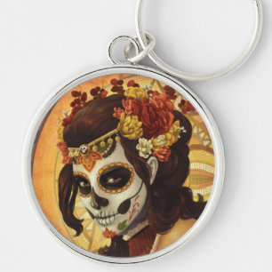 Porte-clés Dia De Los Muertos Throw Pillow