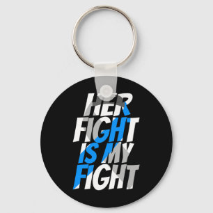 Porte-clés diabète de type 1 Ribbon de type 2 Diabète Awarene