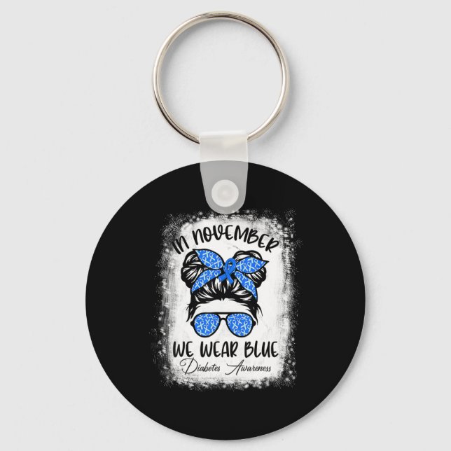 Porte-clés diabète Warrior (Recto)