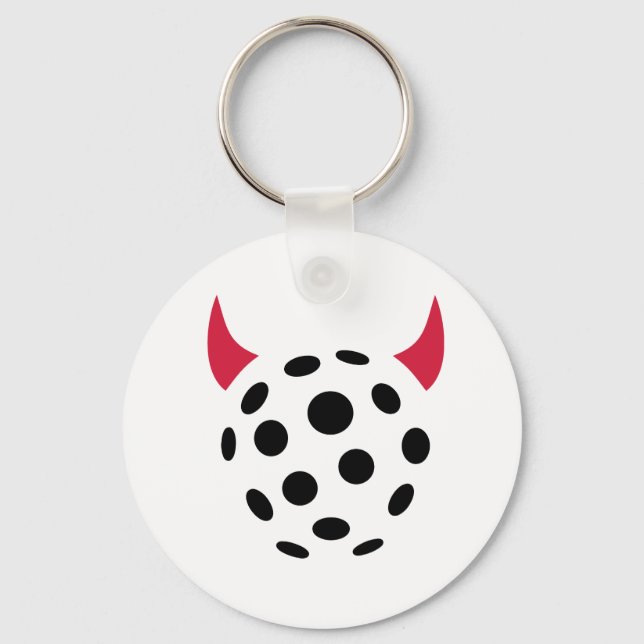 Porte-clés Diable à bille (Recto)