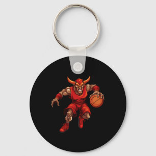 Porte-clés Diable de basket-ball