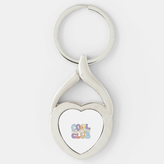 Porte-clés Dialyse cool Nurse Club RN Néphrologie (Devant)
