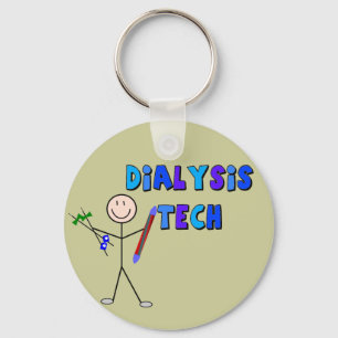 Porte-clés Dialyse Tech STICK MAN Design