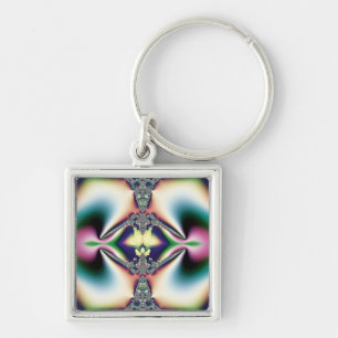 Porte-clés Diamant Arc-en-Ciel