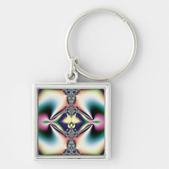 Porte-clés Diamant Arc-en-Ciel (Devant)