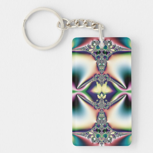 Porte-clés Diamant Arc-en-Ciel (Devant)