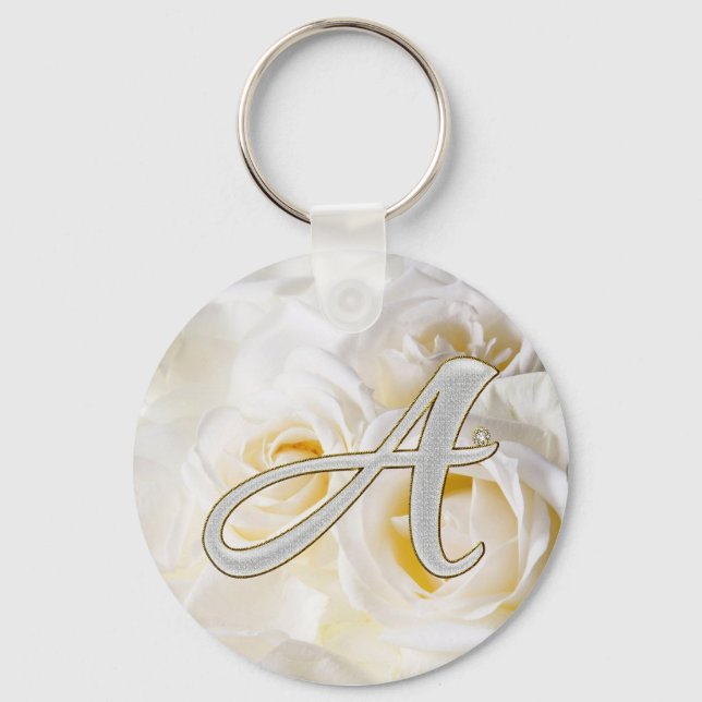 Porte-clés Diamant Bling A (Recto)