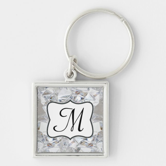 Porte-clés Diamant Cristal Glam Glitz Porte - clé (Devant)