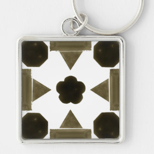 Porte-clés Diamant noir Formes fantaisie Porte - clé