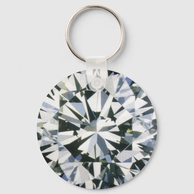 Porte-clés Diamond Button Keychain (Recto)