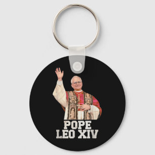 Porte-clés Dieu Béni Pape Leo Xiv Pape Leo Xiv Chemise Pape L