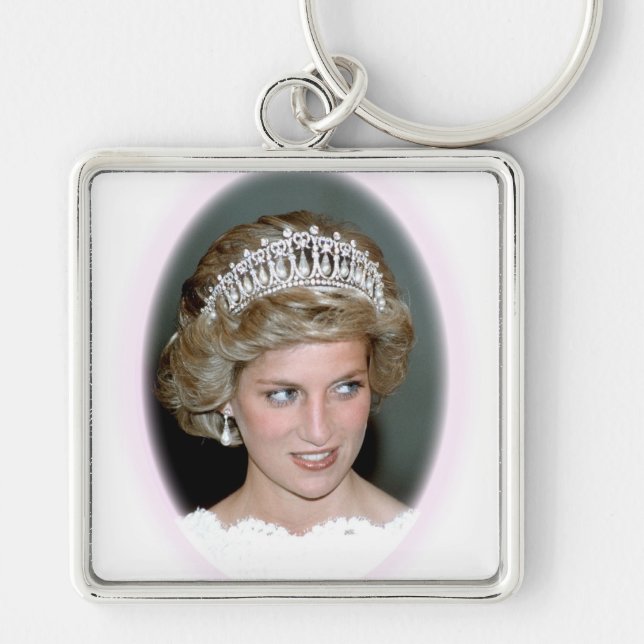 Porte-clés Dieu Béni Princesse Diana (Devant)
